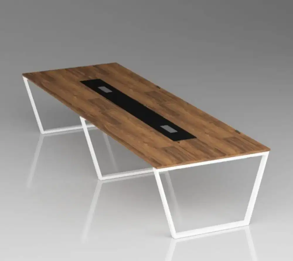 Meja Meeting Modern Industrial Meja Rapat Meja Kantor Meja Kerja