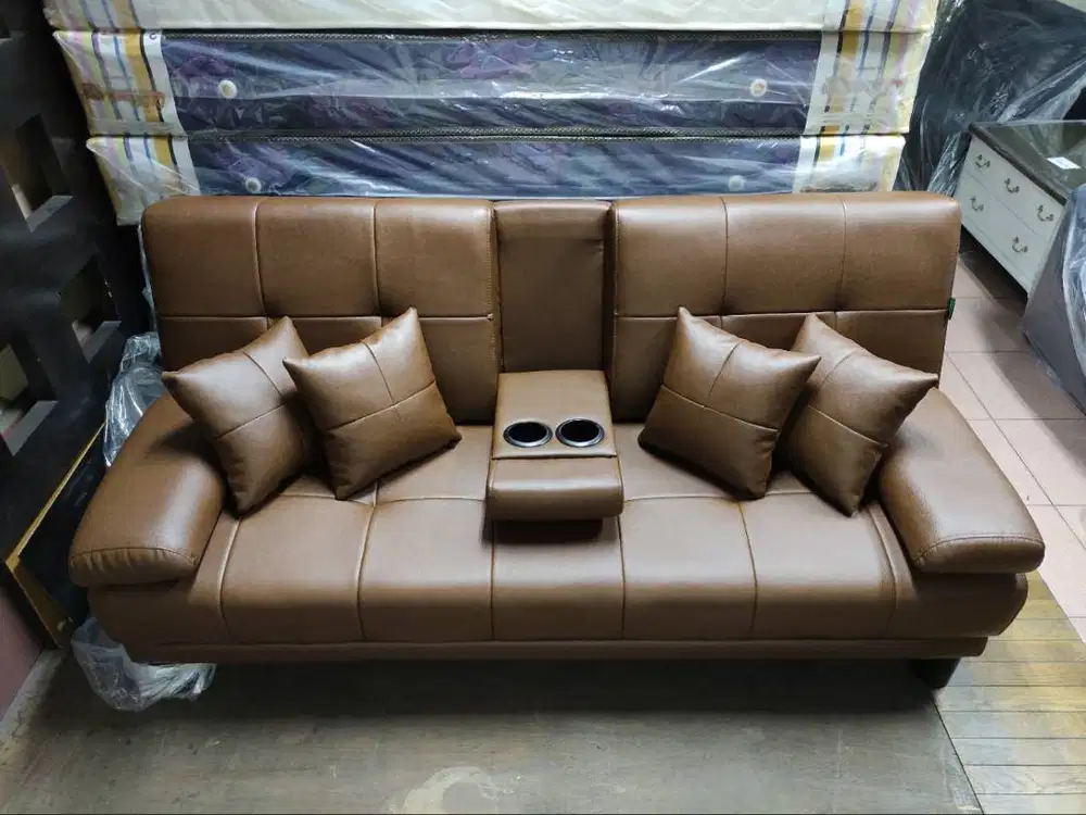 Sofa bed Minimalis Morres135 Sofabed Kursi Tamu Tempat Duduk Santai
