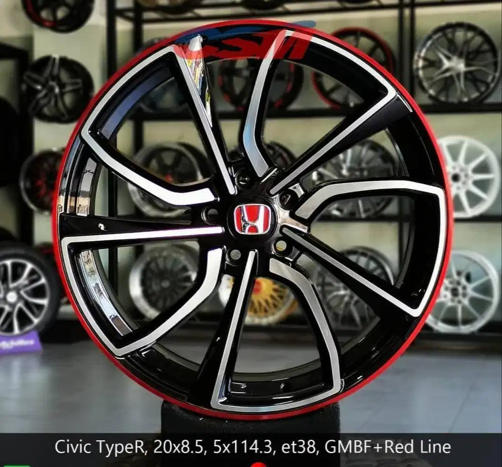 SALE!! Velg Civic Type R R20 for Civic, Accord, HRV, CRV, Odyssey dll