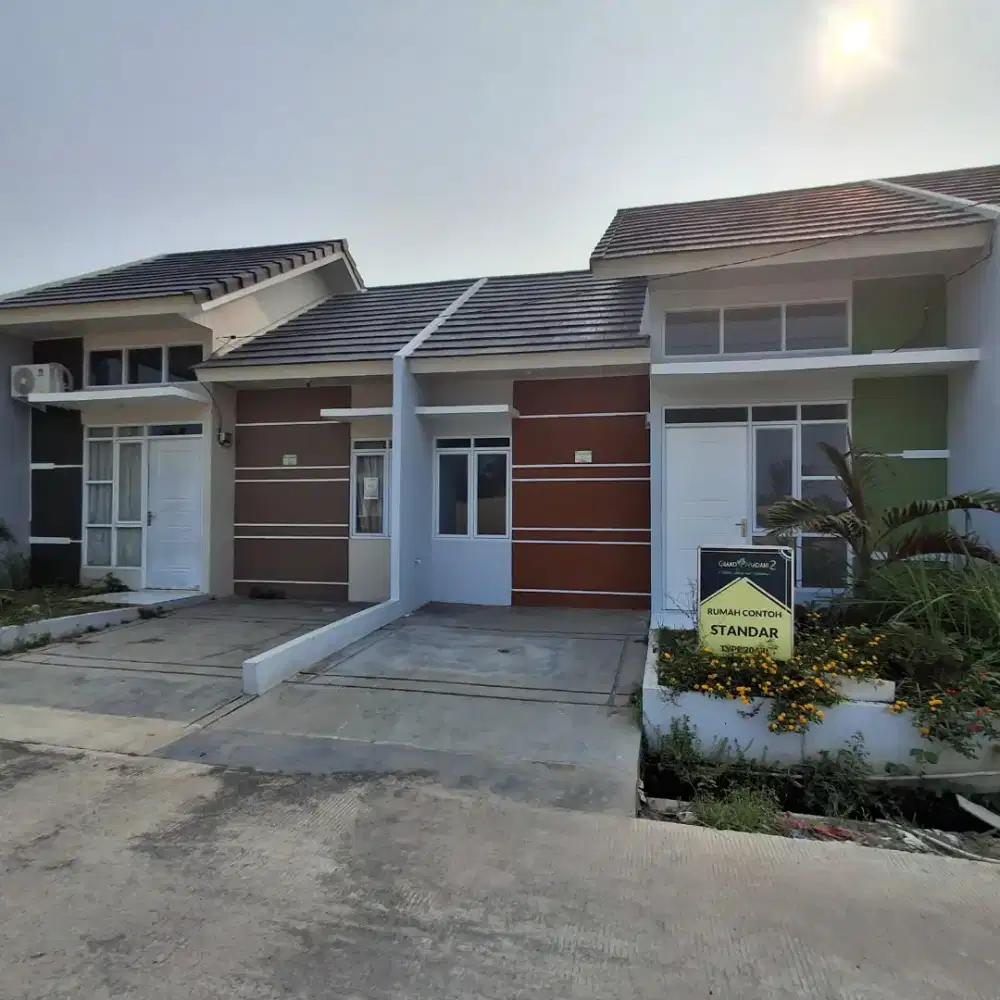 Rumah Anti Banjir cicilan 1jutaan