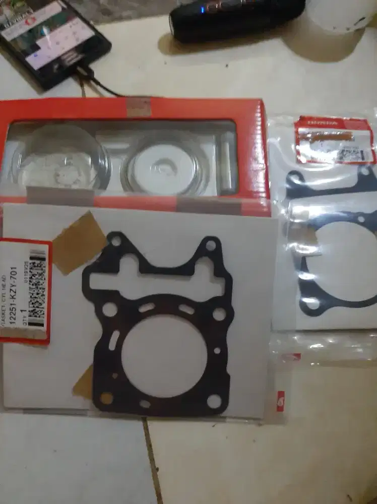 Seher paking, sil klep  vario 150 0ld original