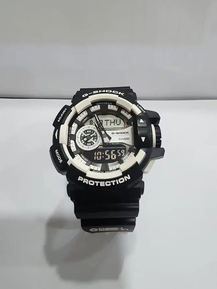 Casio G-shock. GA-400-1ADR 5398 DASH BERLIN HITAM PUTIH