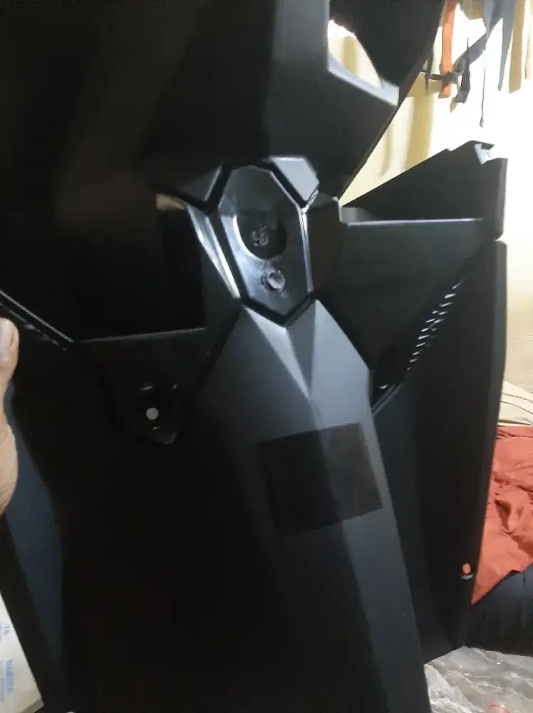 Body depan set + body kasar vario 150 old abu2 metalik