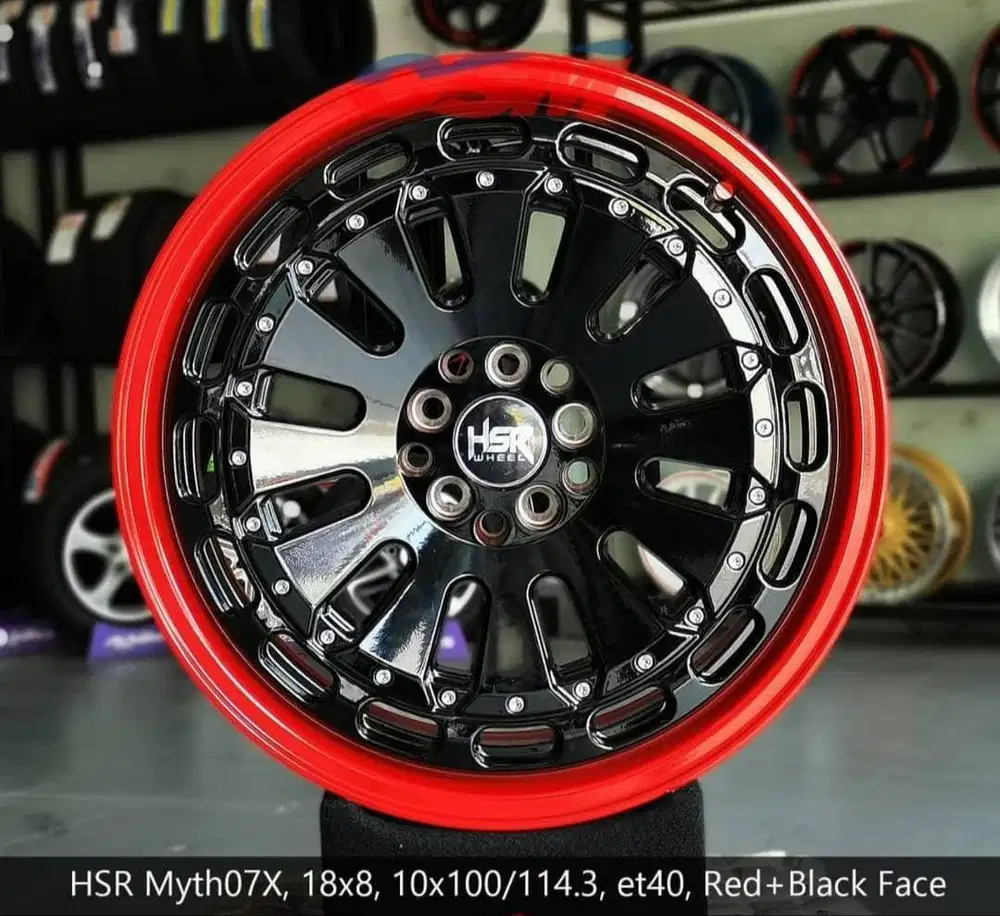 SALE!!! Velg HSR Myth 07X R18 utk Innova, Xpander, Alphard, Ertiga dll