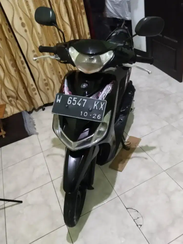 Jual Mio sporty smile hitam mesin halus dobel jreng.