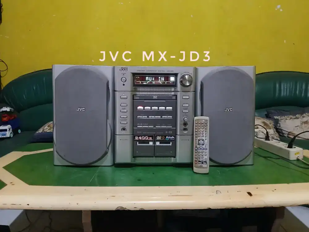 Hifi Compo JVC MX-JD3 Mulus DVD ok