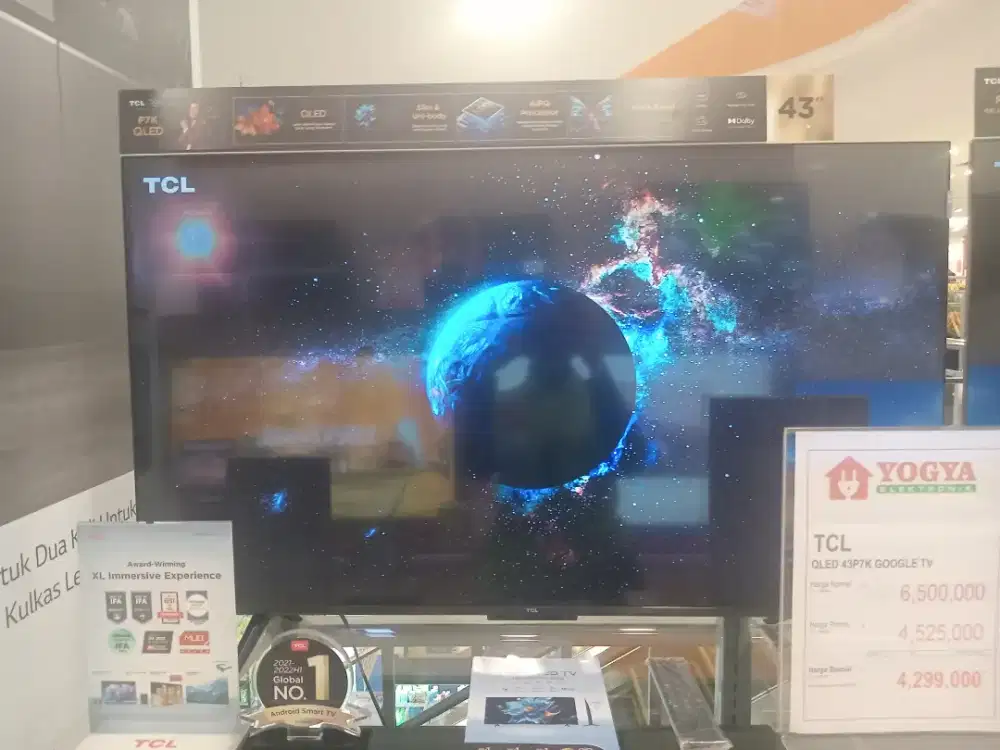 TV TCL 43P6K GOOGLE TV