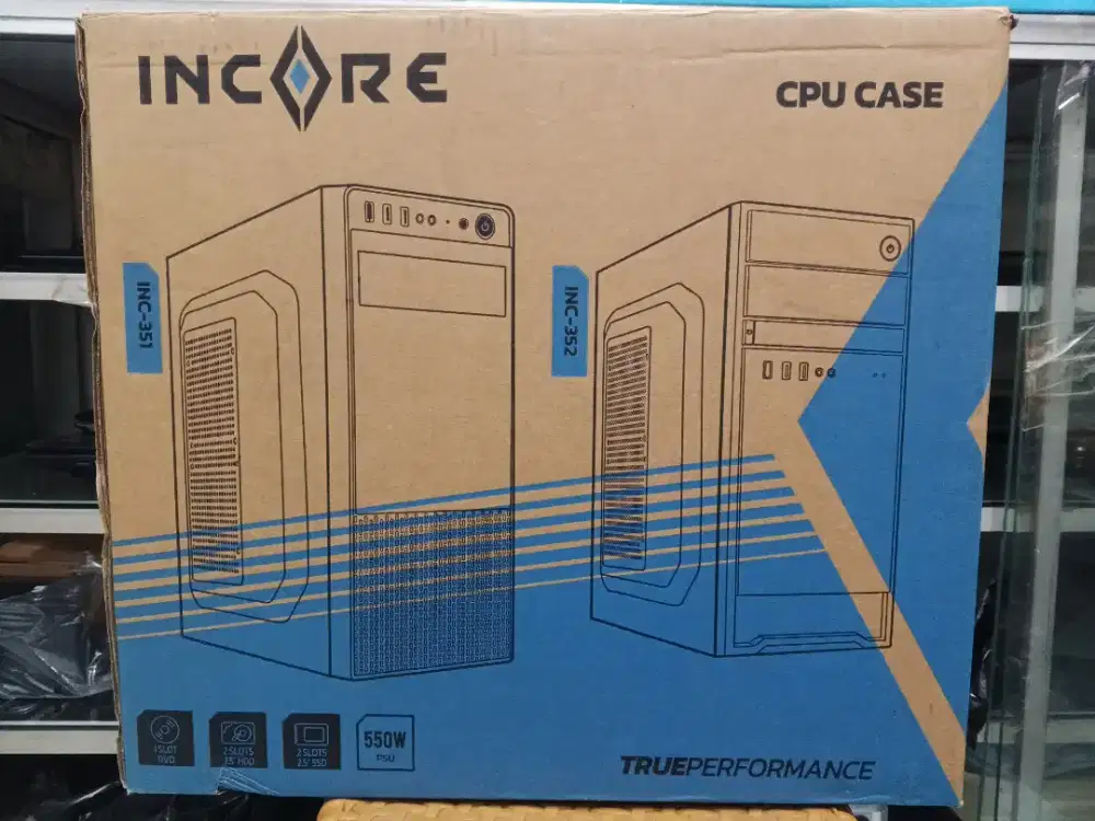 CASING PC INCORE INC-351 TRUEPERFORMANCE/CASING CPU INCORE INC-351