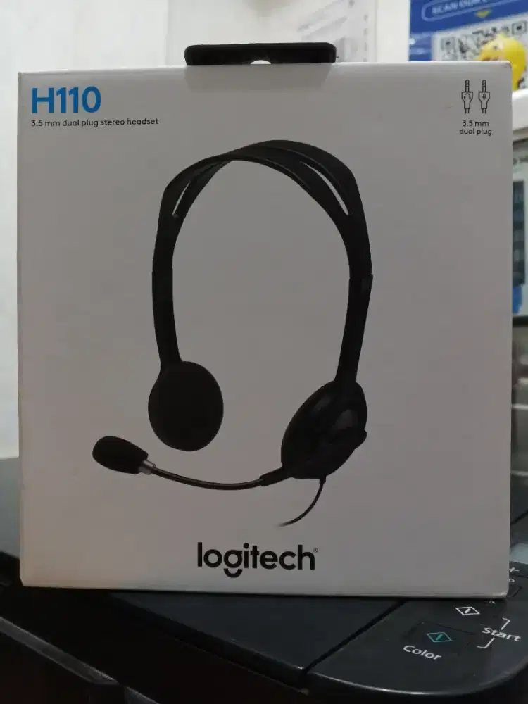 Headset Logitech Stereo H110 100% Original LOGITECH