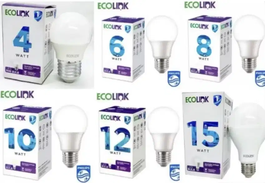 LAMPU LED SUPER TERANG BULB & T'BULB ECOLINK