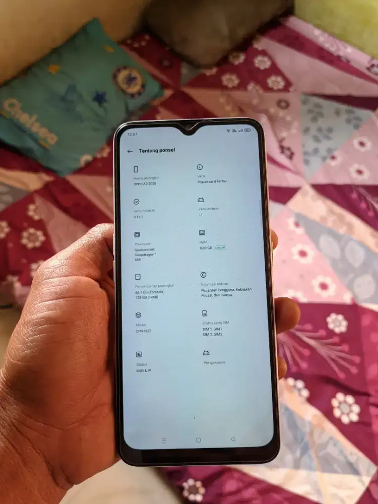 Oppo a9 2020 8/128GB