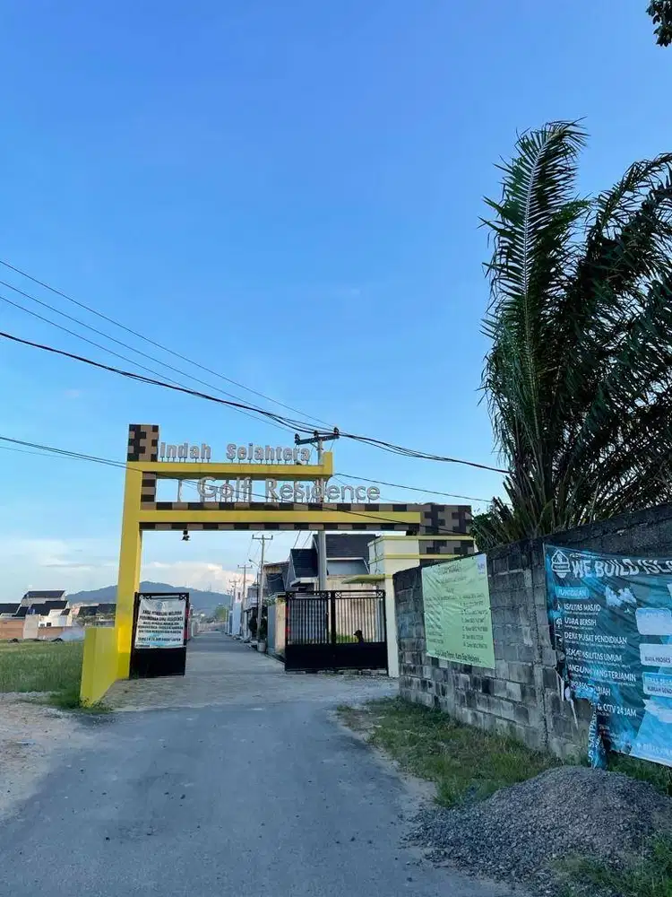 Dijual sebidang tanah dalam perumahan Indah Sejahtera Golf Residence