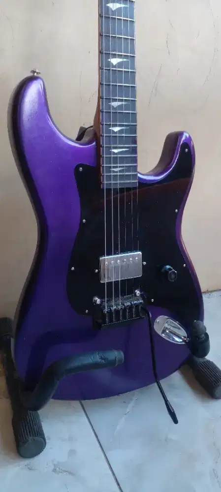 Gitar kramer sisa produksi alder body ebony fingerboard