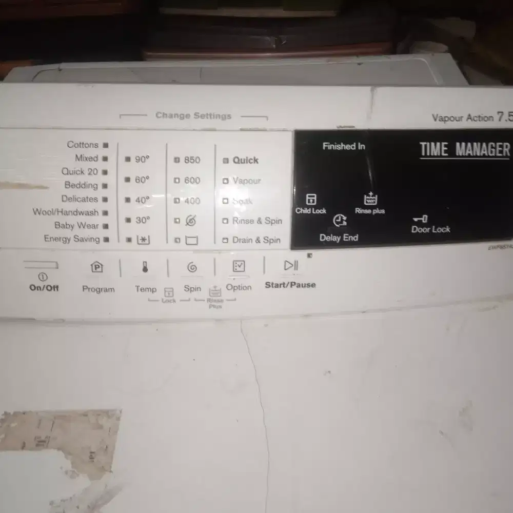 Modul mesin cuci electrolux