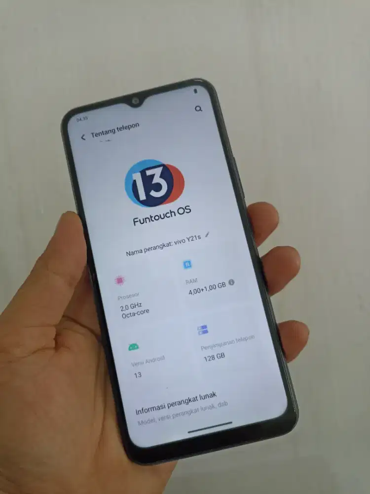 Vivo y21s 4/128 hp cas