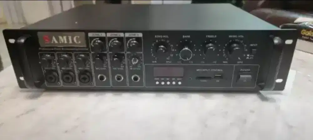 Amplifier profesional cocok semua speaker dan sound sistem