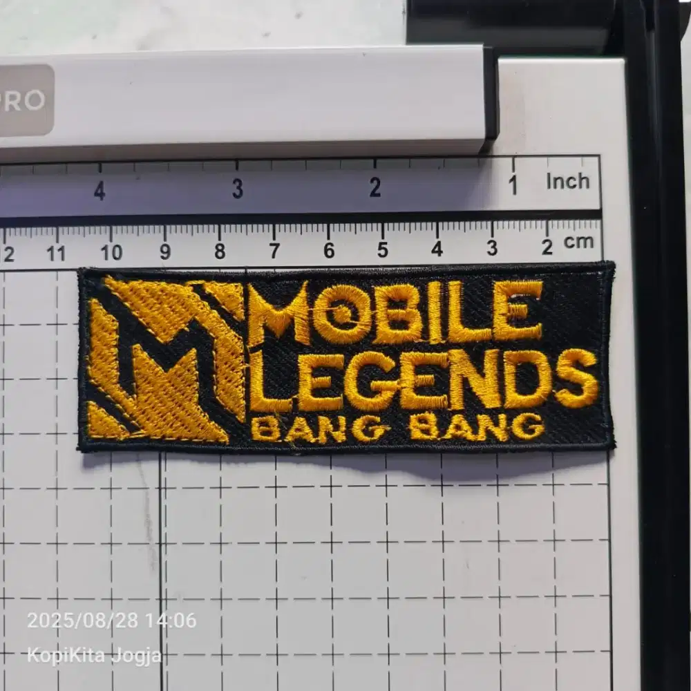 Emblem patch bordir mobile legend