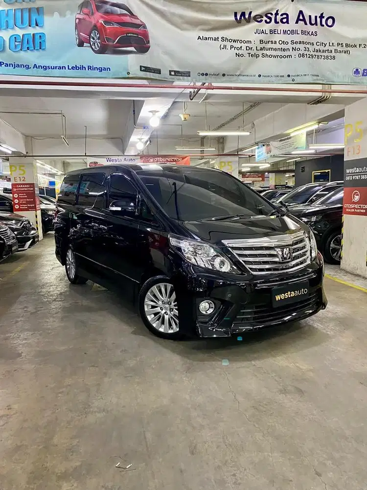 KM 77rb Toyota Alphard S AT 2014