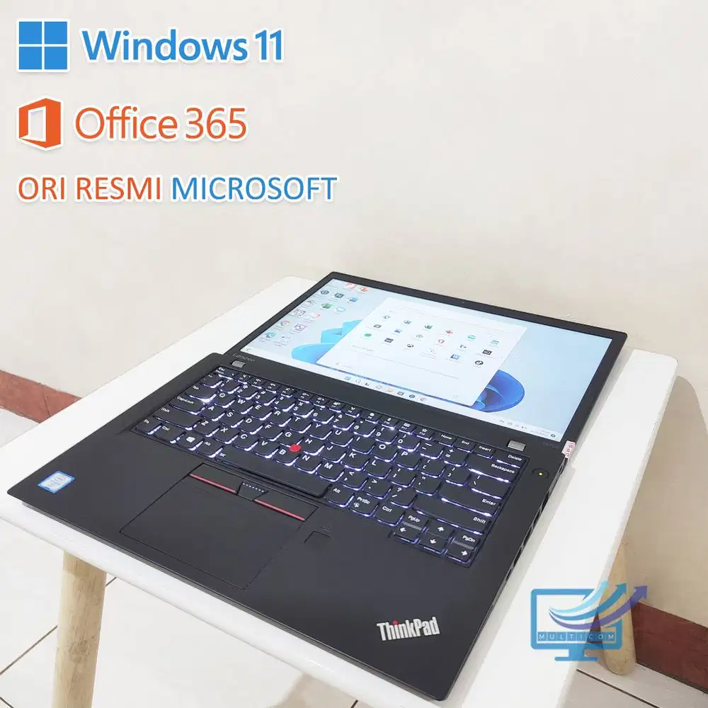 Thinkpad T470s Backlight IPS Touch i5 7300u Ram 24GB NVME 1TB Win ORI