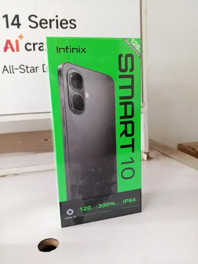 Hp Infinix 4/128gb baru garansi resmi