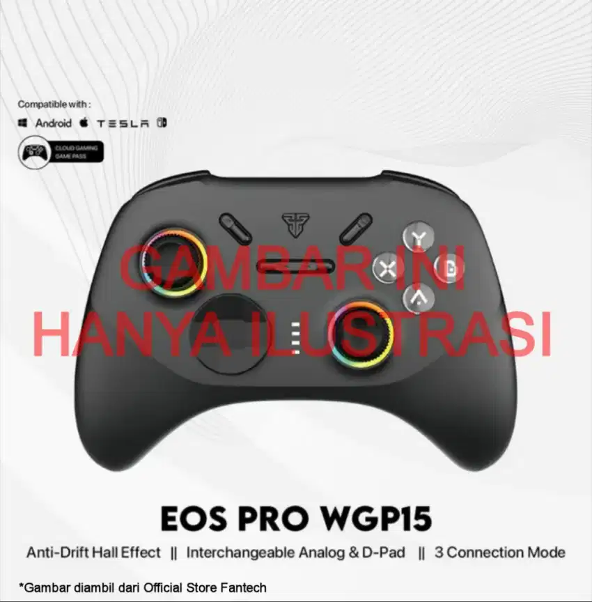 BISA COD • Fantech EOS PRO WGP 15 Mulus | Second | Inbox