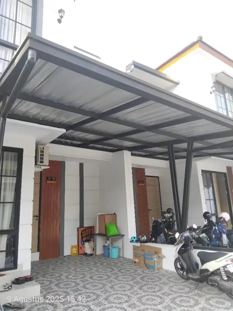 Kanopi kardoba atap galvalum polos