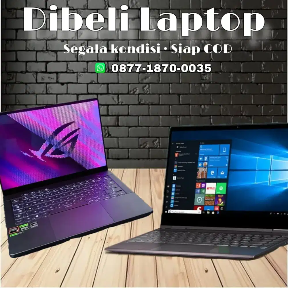 Dibeli SELALU LAPTOP Bekas setiap hari