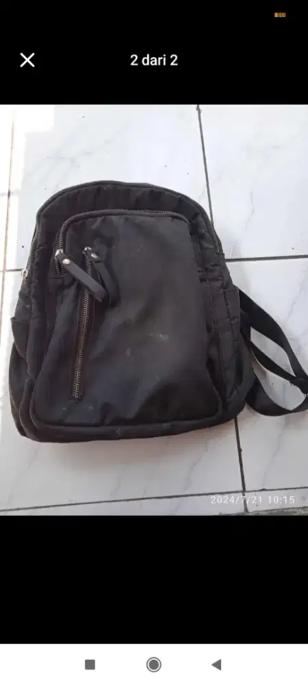 Tas wanita rangsel dan pinggang