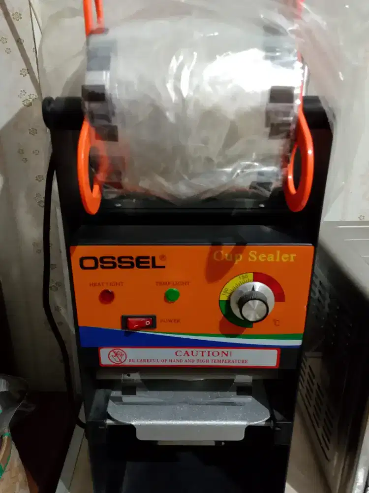 Sealer Ossel & 1200 pcs Cup + Hak Paten Ngombe