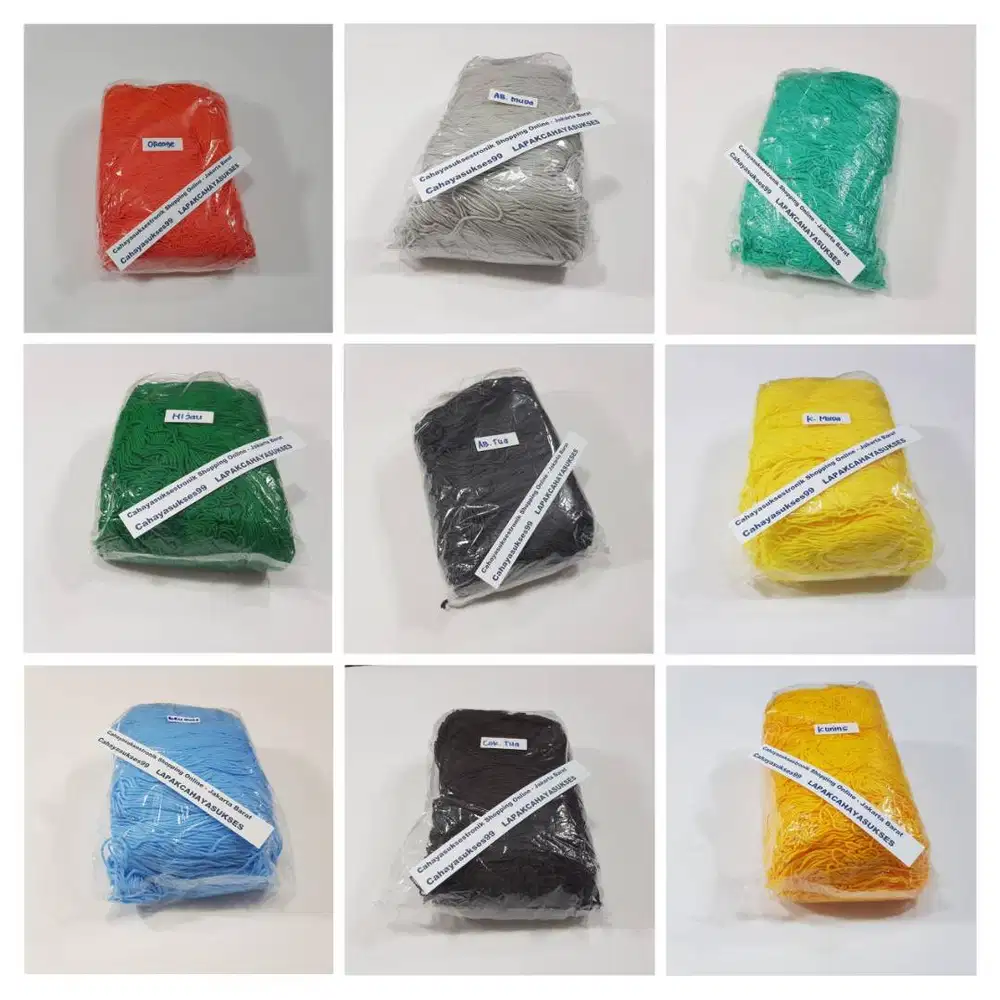 Tali Makrame Kecil 2mm Rajut Tas Tali Gelang Souvenir Bahan Craft