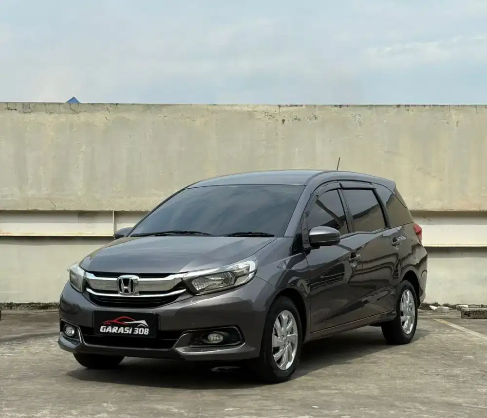 Honda Mobilio 1.5 E CVT AT Tahun 2017 Pemakaian 2018 Warna Abu Abu