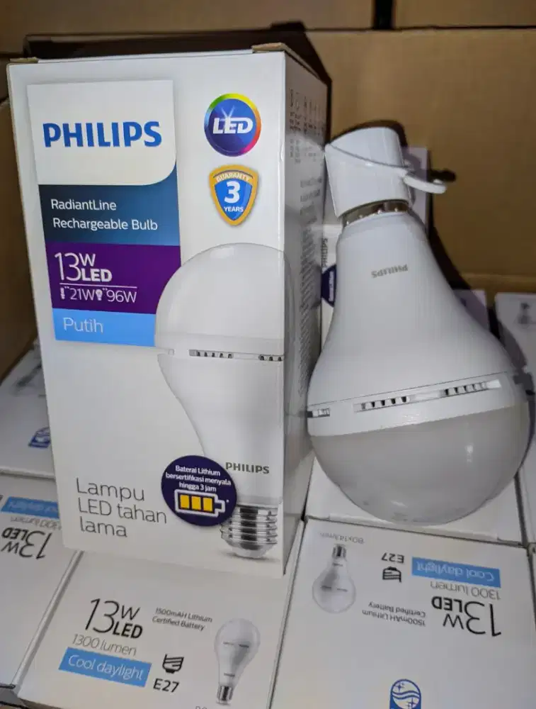 LAMPU LED PHILIPS EMERGENCY 13 WATT 1 DUS ISI 12 BIJI