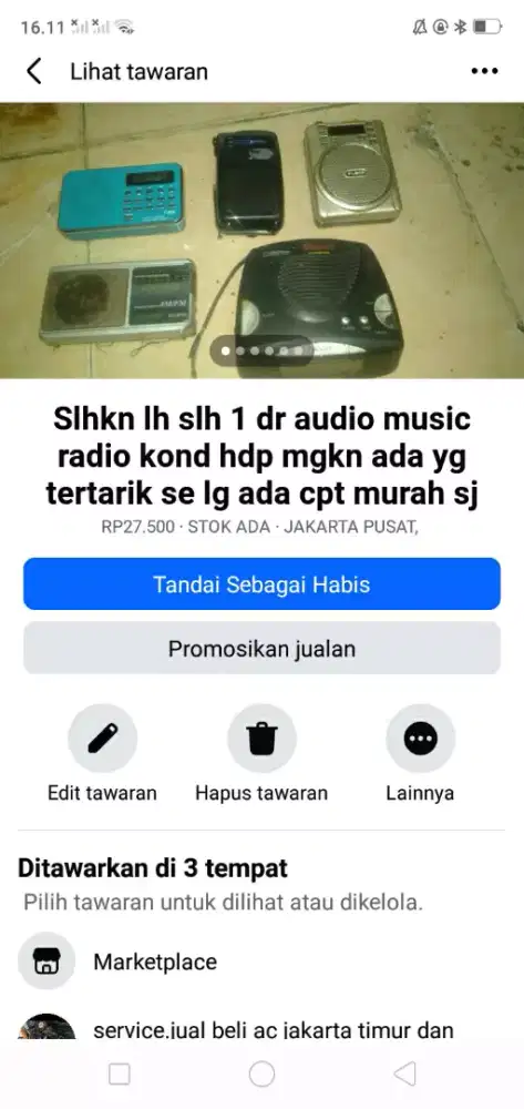 Slhkn plh slh 1 dr audio music radio kond hdp mgkn ada yg perlu murah2