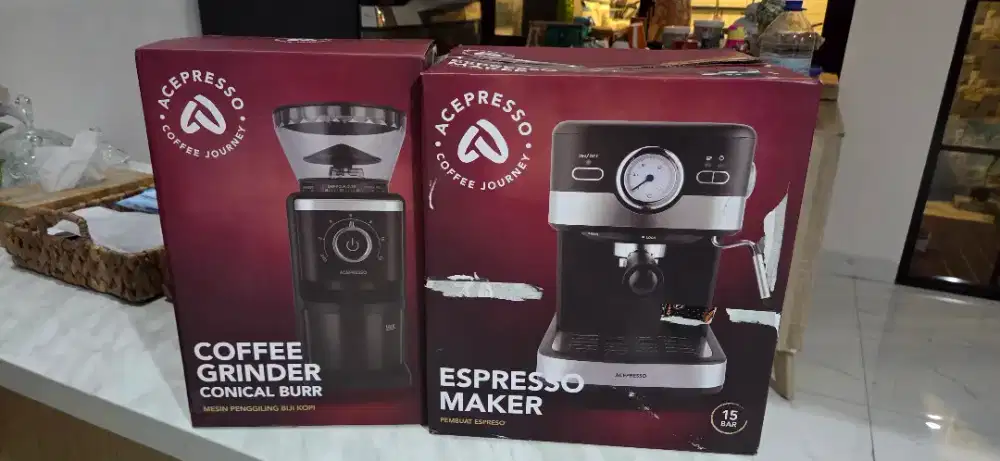 JUAL COFFEE MACHINE SET