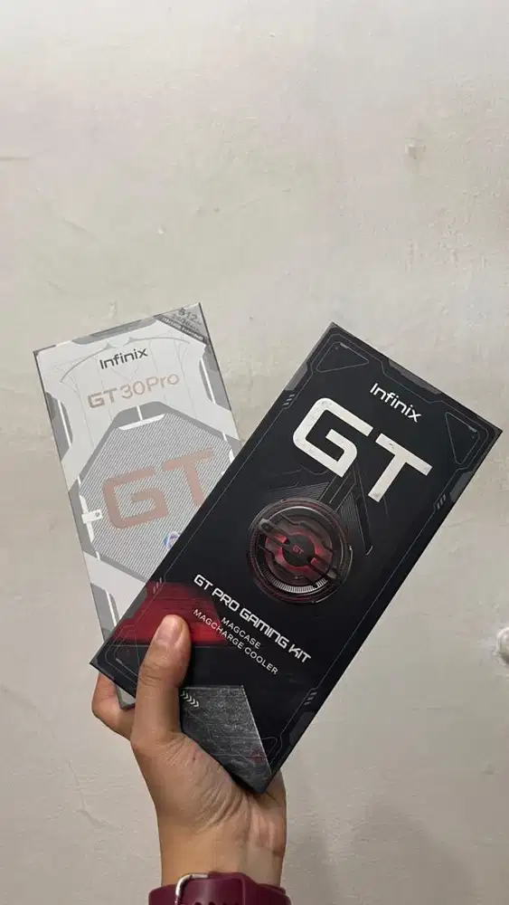 Infinix GT 30 Pro 5G 12/512 Segel box , Free cooler