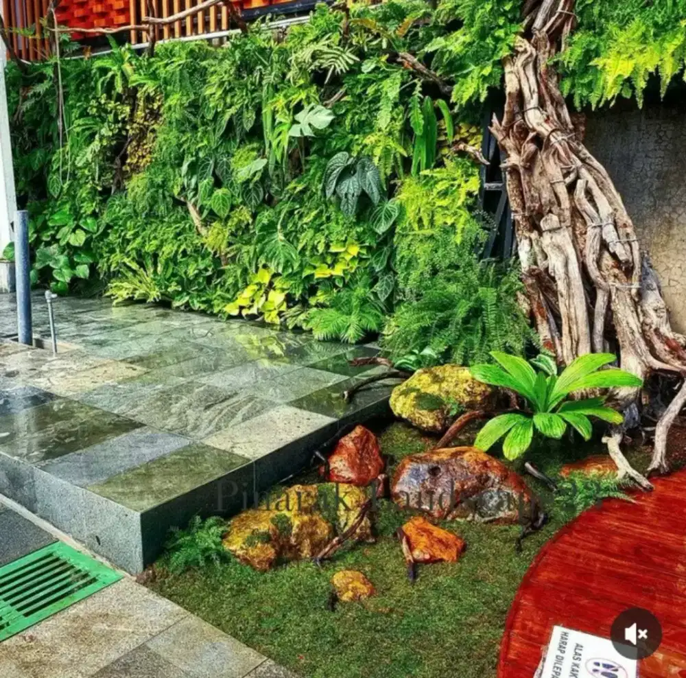 jasa pembuatan taman fertikall garden