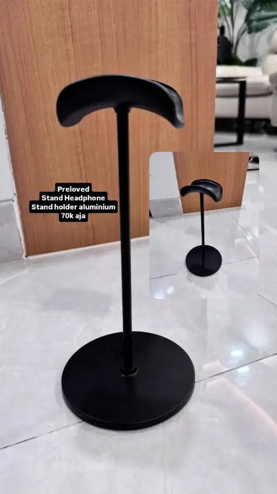 Stand headphone aluminium
