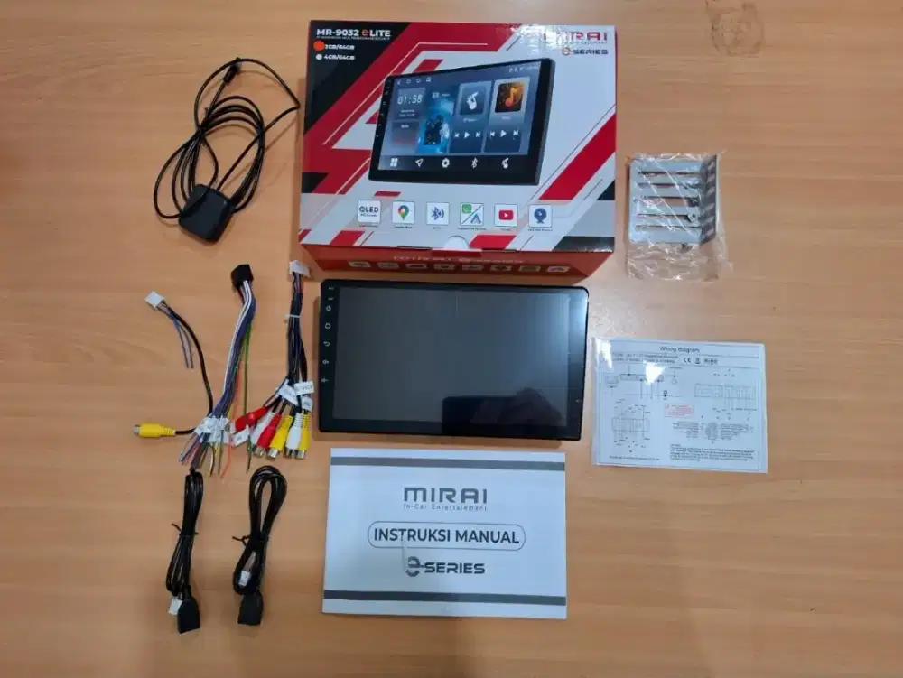 Head Unit Android Mirai Mr-9032 Elite Series 9 2/64GB Carplay