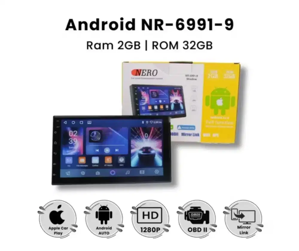 Hu android 9inch nero 2/32