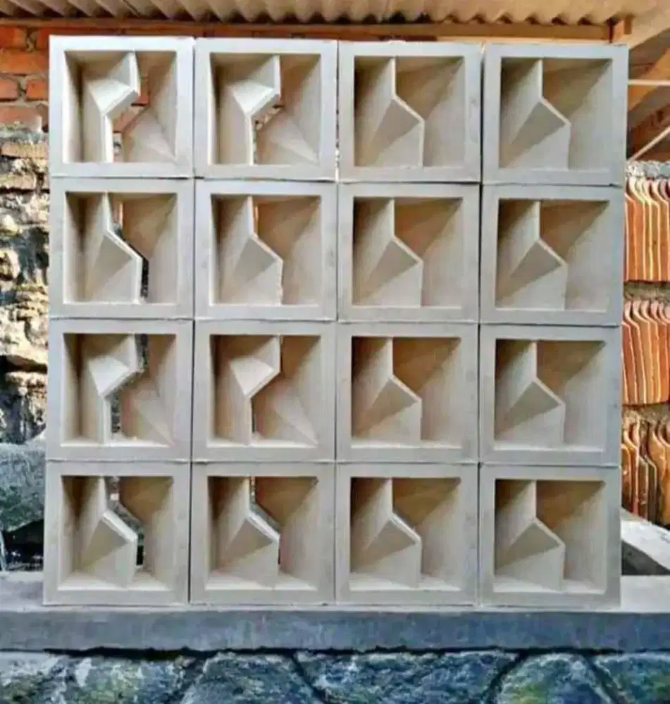 Rosterbeton minimalis macam motif