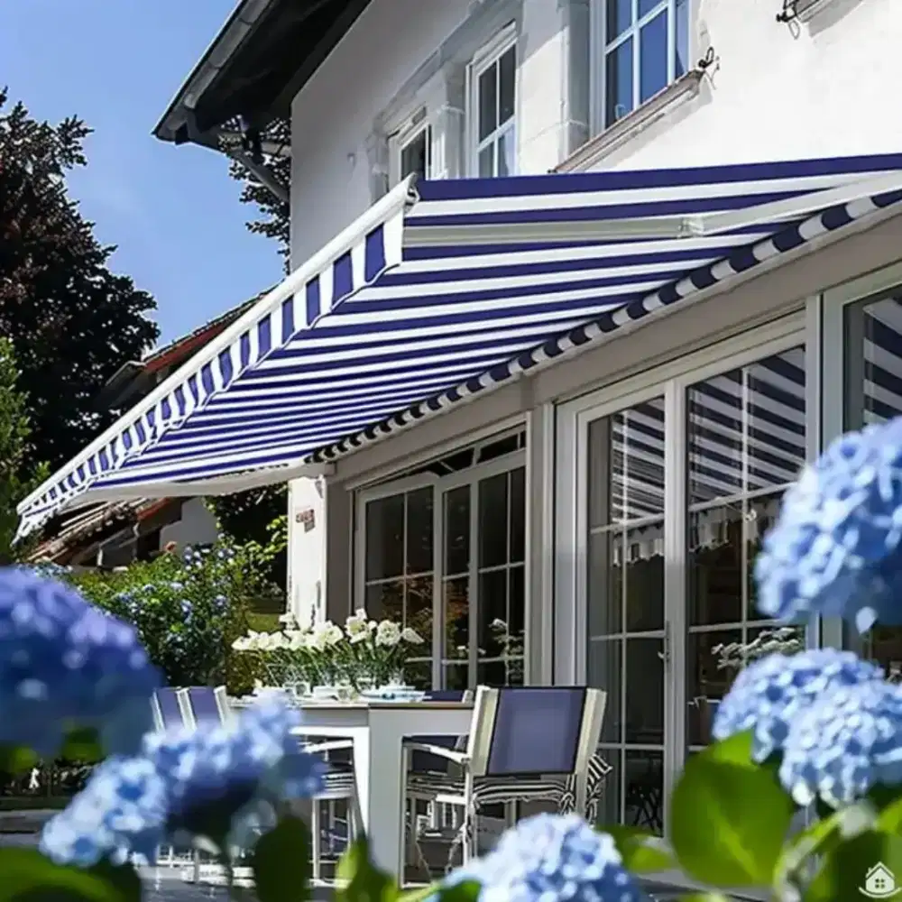 Kanopi kain Bahan Watershil Waterprof Untuk ruko Rumah dll