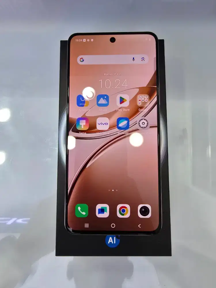 Vivo V50 Lite 5G 8+8/256Gb Gold Garansi resmi Vivo 7 bln -MasterCom