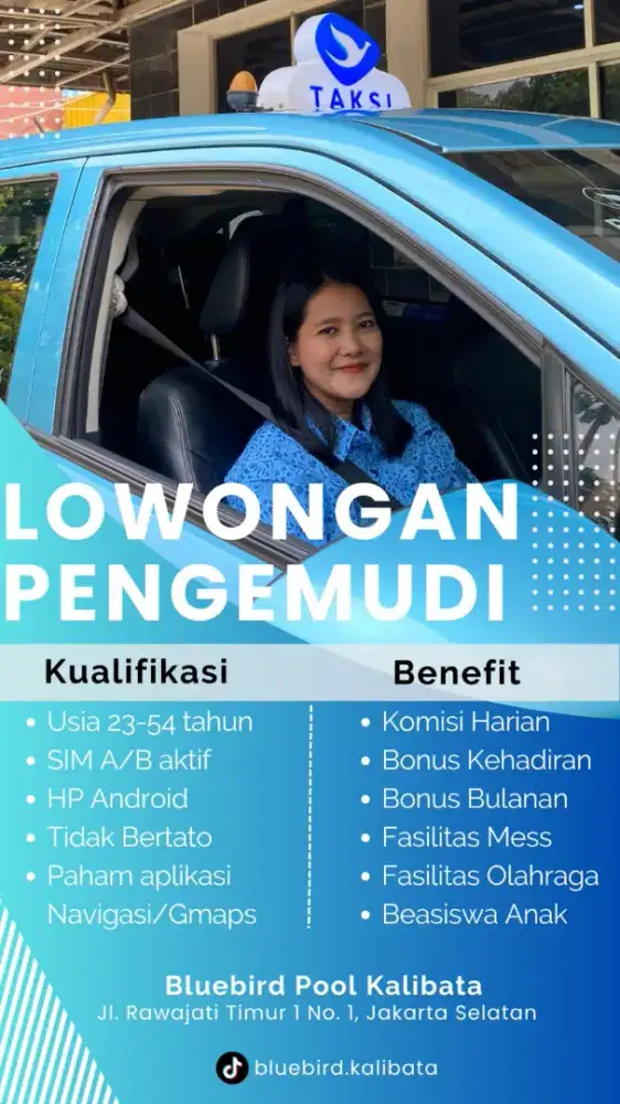 Blue brid kalibata ceria