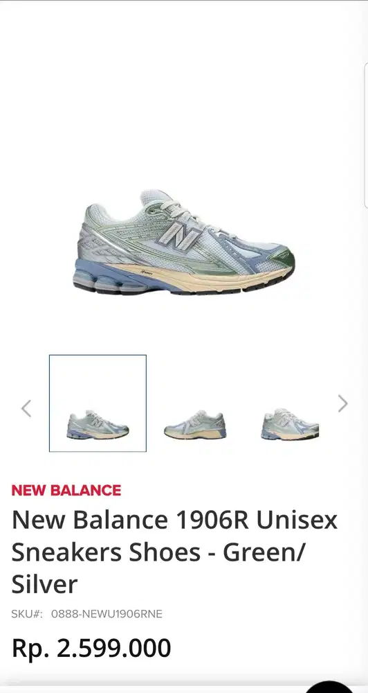 Sepatu New Balance 1906R