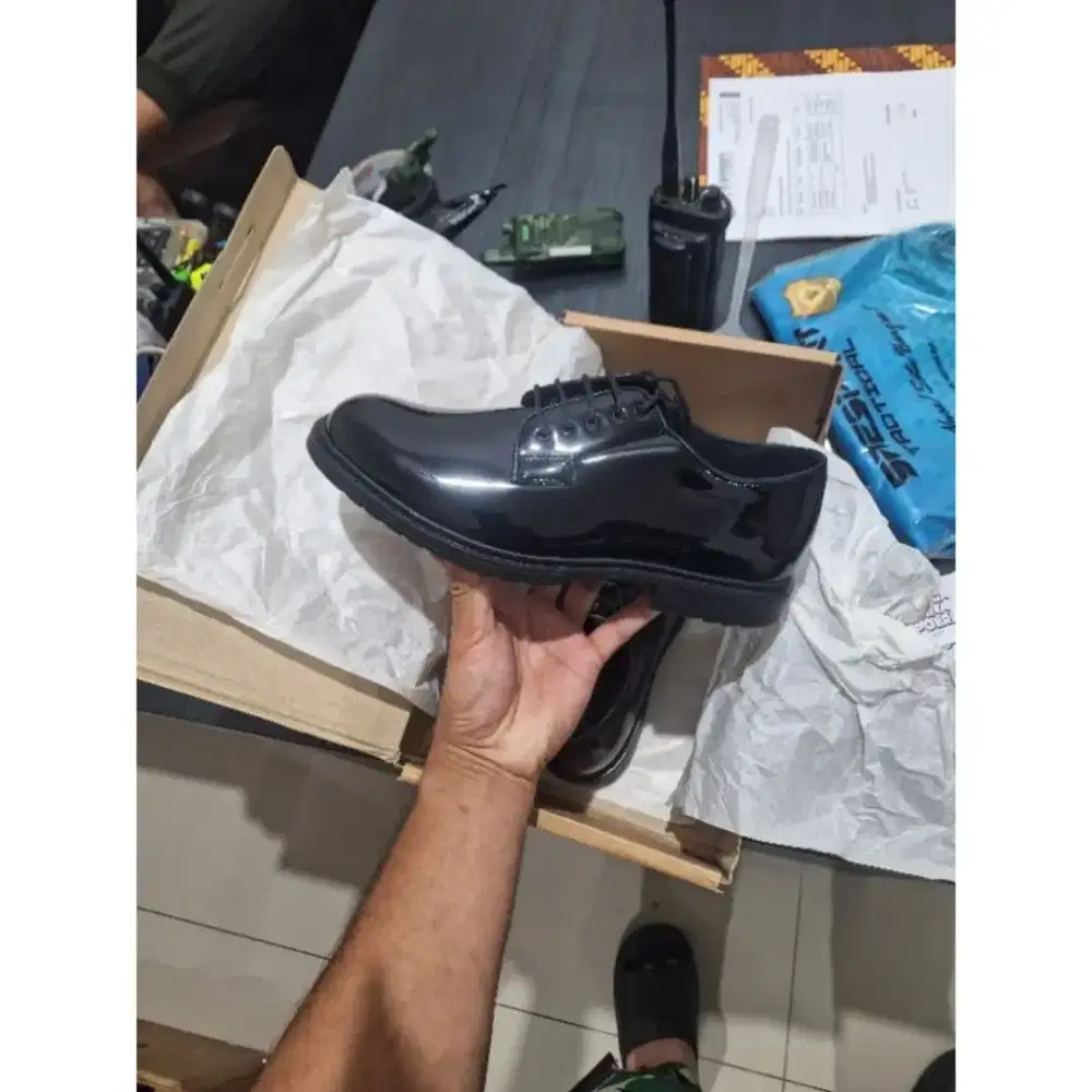 SEPATU PDH JATAH TNI