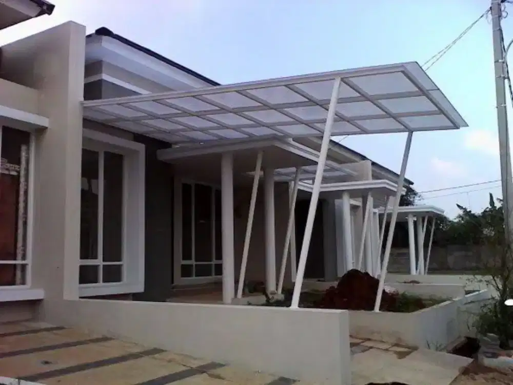Mengerjakan Pagar, Canopy, Pintu Besi Dll