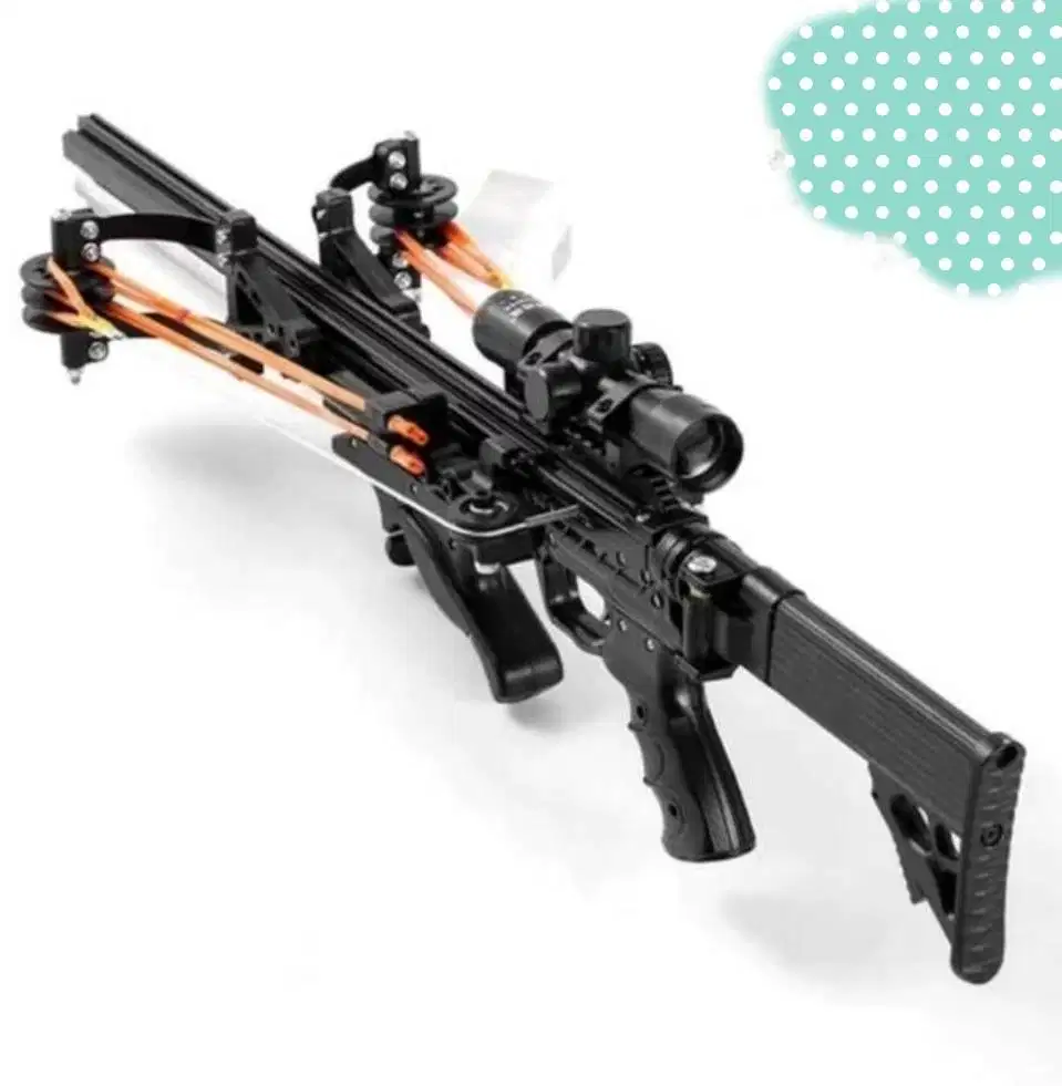 Ketapel Rifle Slingshot Tali Karet Flatband Flat Rubber Band Tali