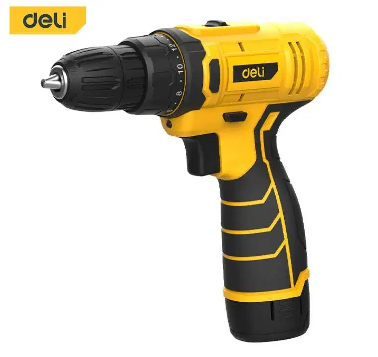 Deli Lithium-Ion Cordless Drill / Bor Listrik Tanpa Kabel DL-DZ12-5A2