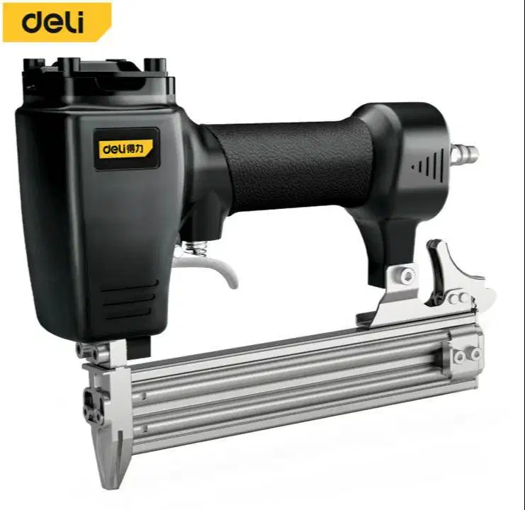 Deli Brad Nailer / Mesin Paku Tembak dengan Alloy Gun Head DL-QDQ-F30