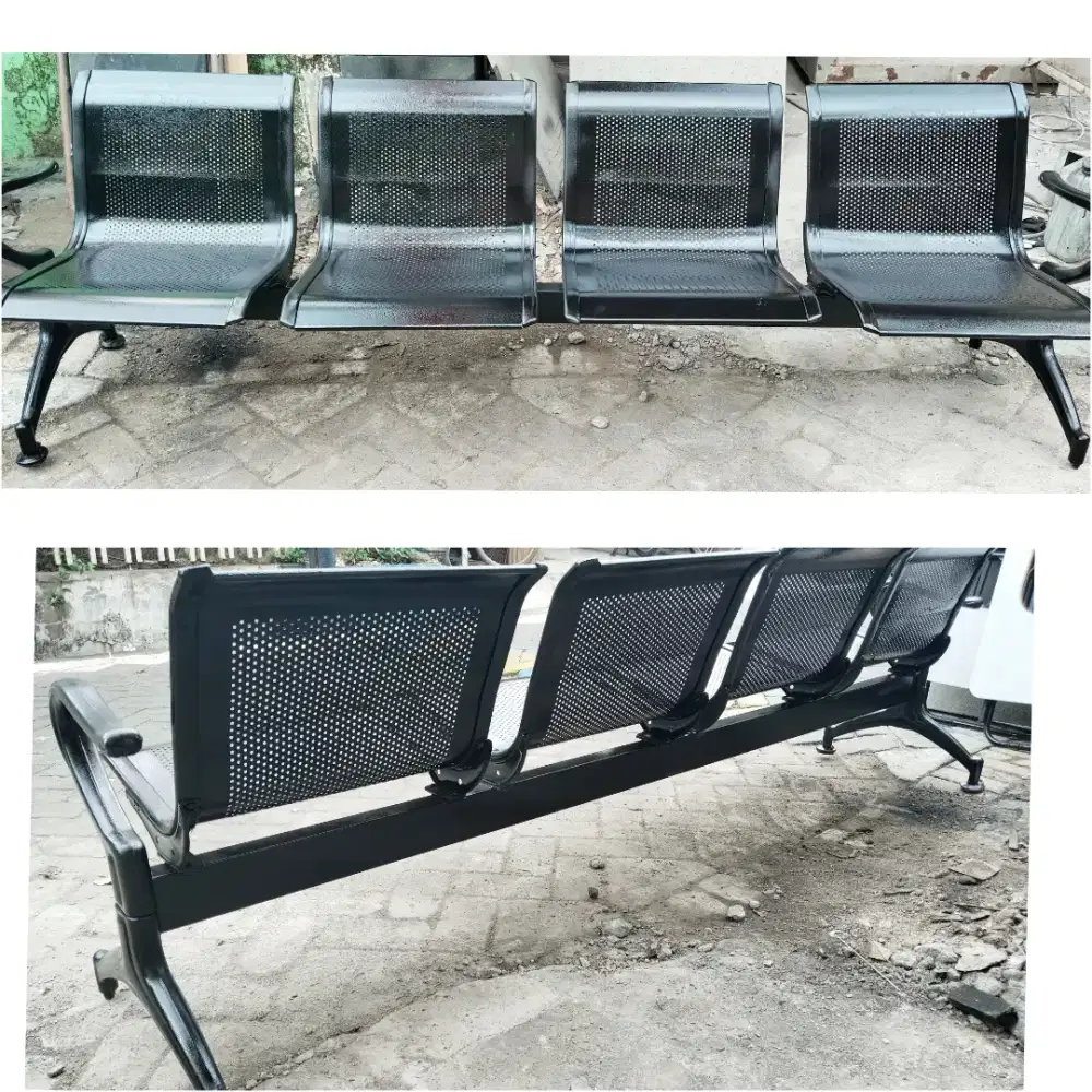 Kursi Tunggu Bandara 4 Dudukan Kondisi Bekas Kursi Tunggu Pasien